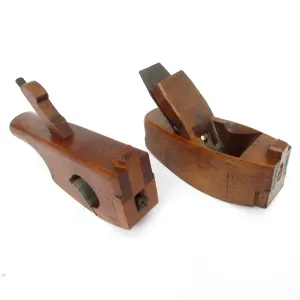 2x Wooden Compass Planes (Beech)