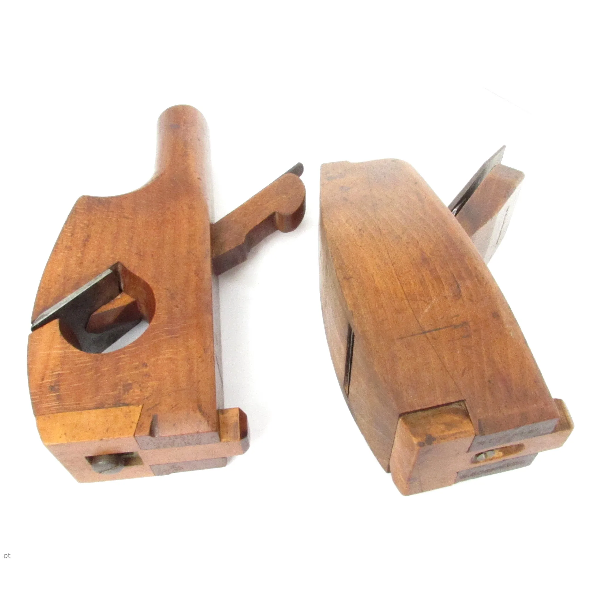 2x Wooden Compass Planes (Beech)