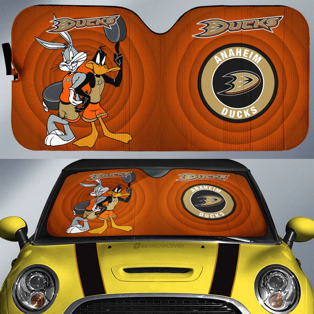 Anaheim Ducks Car Sunshade Custom Car Accessories
