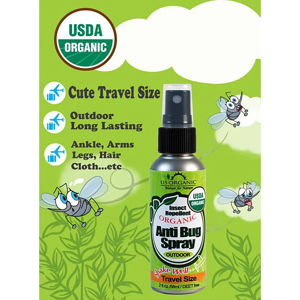 Anti Bug Spray - Travel Size 2 oz