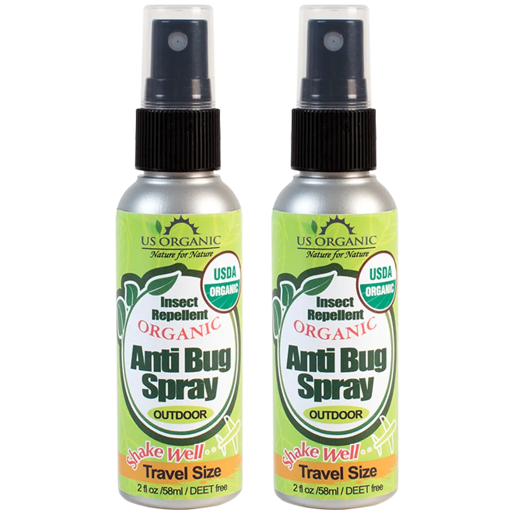 Anti Bug Spray - Travel Size 2 oz