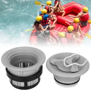 AYNEFY Water Sports Boat Rowing, Rubber Boats Air Valve, Rafts Kayaks Rubber Boats for Inflatable Tent Inflatable Tent Air Valve, BlackGray Water Sports