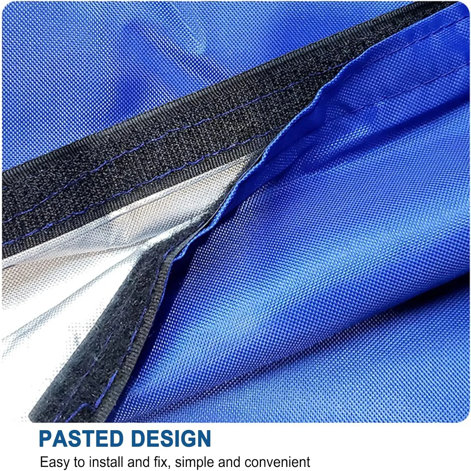 Boat Sail Cover Waterproof, Dustproof Thicken 420D Oxford Fabric Boom Mainsail Cover Boat Cover Sailboat Cover Anti UV Anti Wind Sunshade Cover Sail Boat Accessories (12-13Ft)