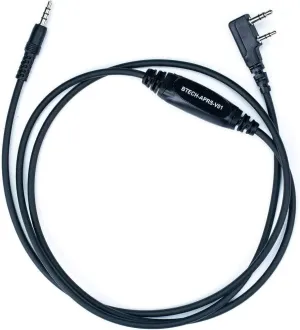 BTECH APRS-K1 Multi-Function Universal Audio Interface Cable - Supports APRSpro, APRSDroid - Android & iOS Compatible - Supports, BaoFeng, TYT, Wouxun, AnyTone, Kenwood, and More