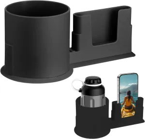 Cup Paddle Board,Kayak Cup Holder Drink Cup for Paddleboard Accessories Surfboards, Canoes and Kayak Accessories for Types of Cup Bottle Drink (Black)