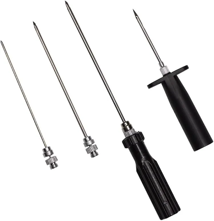 Fish Venting Tool Three Sizes of Stainless Steel Needle with Plastic Storage Bin Fish Will Not Clog The Needle
