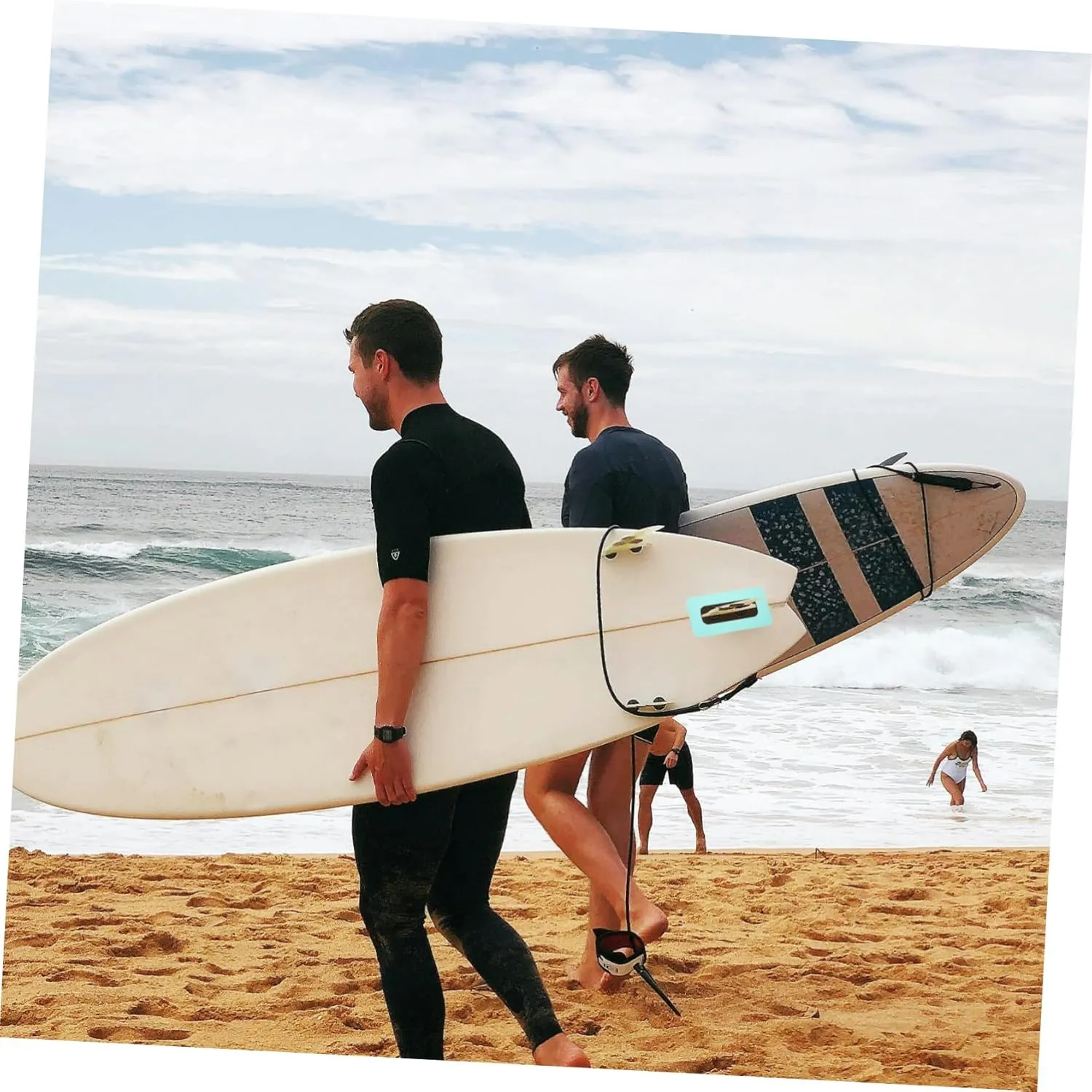 Happyyami Surfboard Accessories Adaptor Board Surfboard Board Bottle Holder Fin Stand up Detachable Center