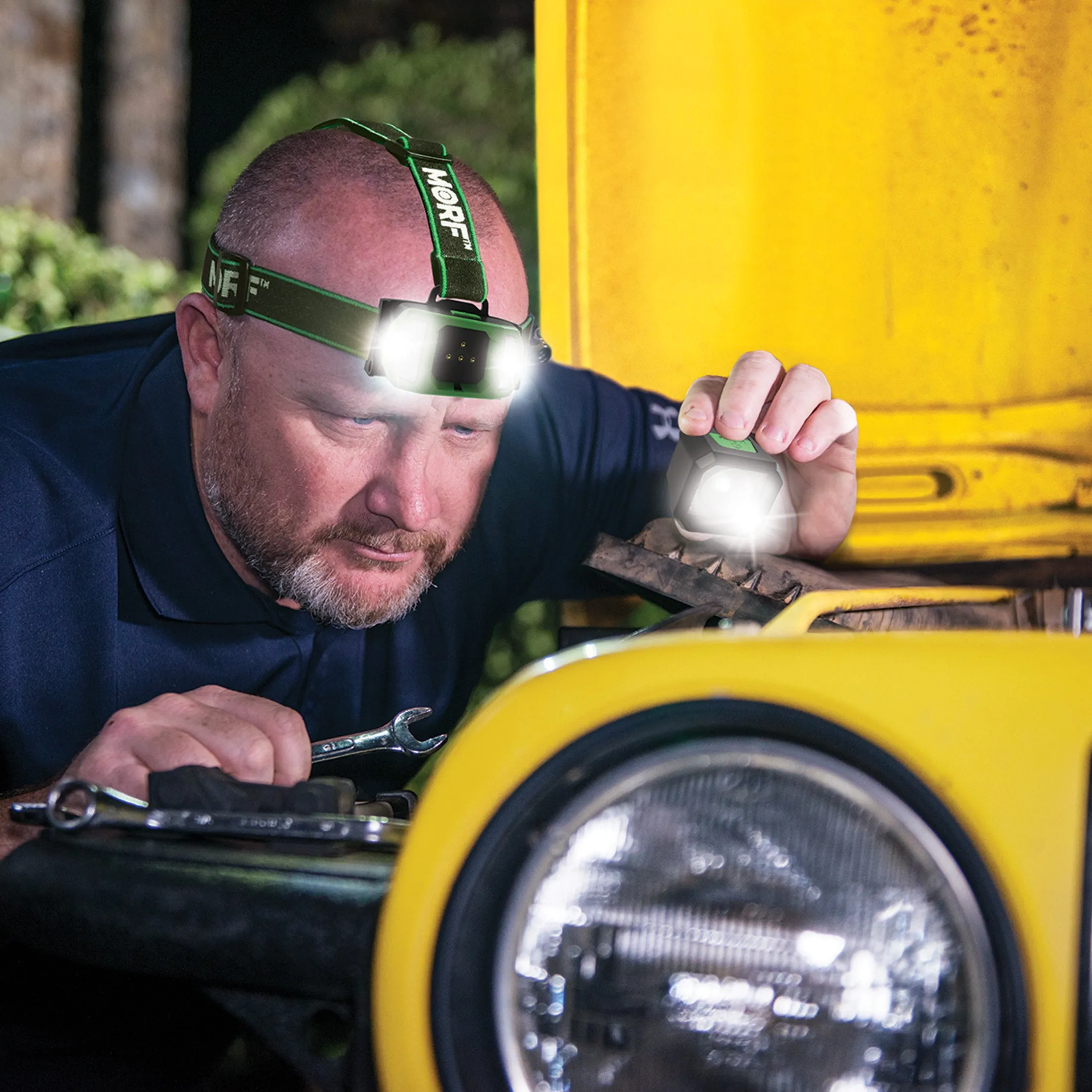 MORF® R700 REMOVABLE 700 LUMEN RECHARGEABLE HEADLAMP