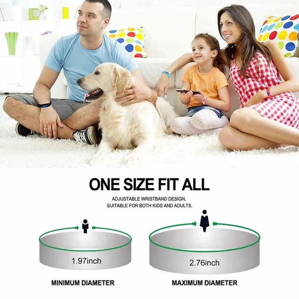 Mosquito Repellent Band (4PK)  (Zica Protection)
