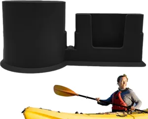 Paddle Board Drink Holder,Anti-Dump Paddle Board Cup Holder - Anti-Dump Paddle Board Cup Holder, Paddleboard Cupholder Phone Holder, Multi-Functional Water Bottle Holder for Boats