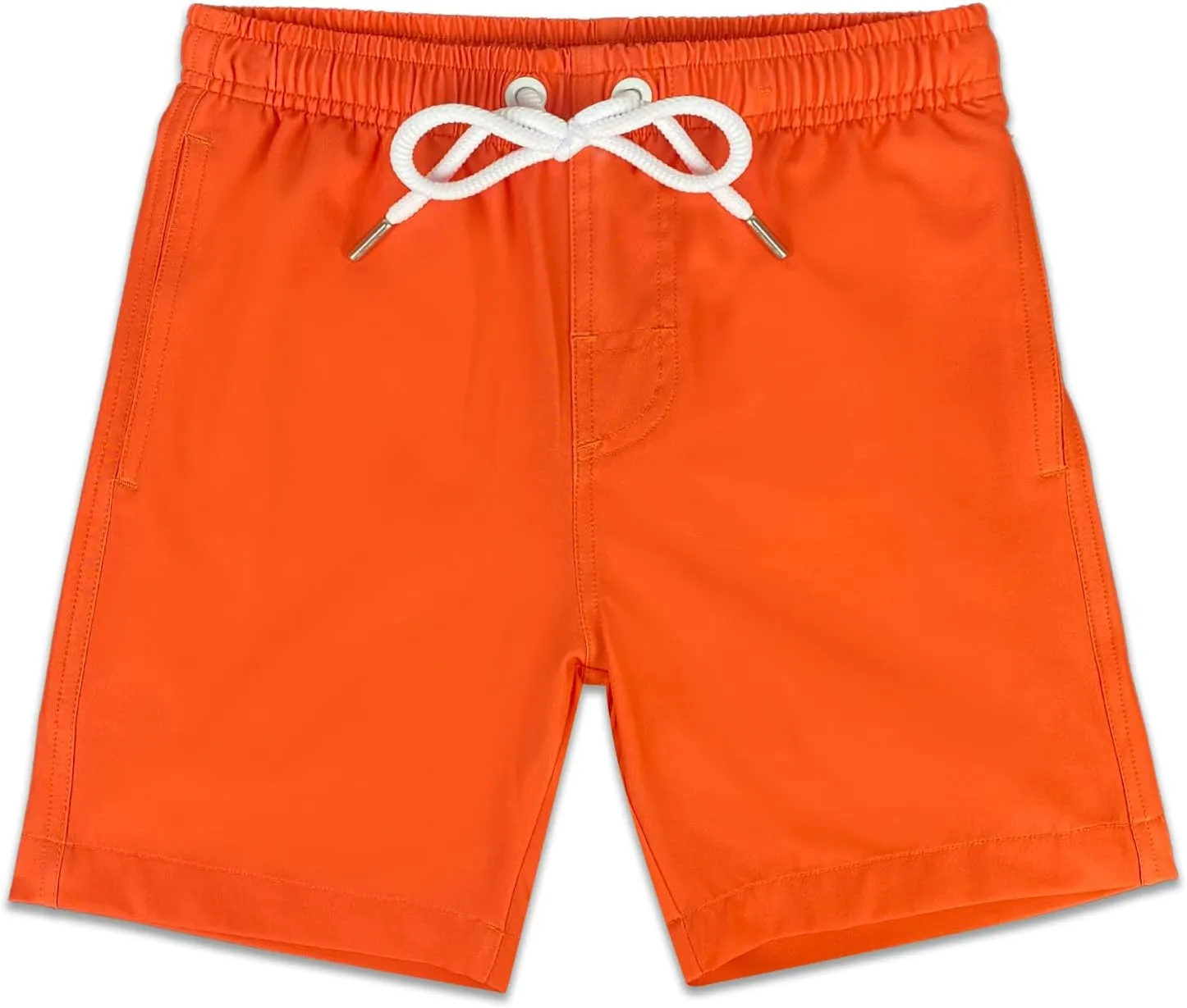 QRANSS Boys Swim Trunks Toddler Swim Shorts with Compression Liner Anti Chafe 2 in 1 Bathing Suit Swimsuit Swimwear