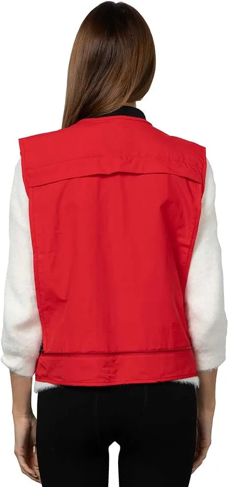 Ziker Women Mesh Breathable Outdoor Quick Dry Safair Cargo Fishing Travel Vest with Multiple Pockets