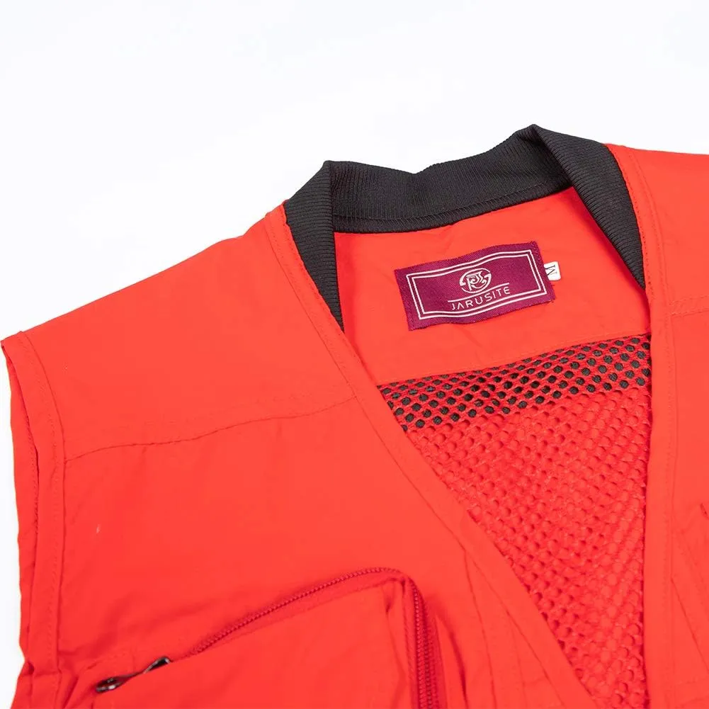 Ziker Women Mesh Breathable Outdoor Quick Dry Safair Cargo Fishing Travel Vest with Multiple Pockets